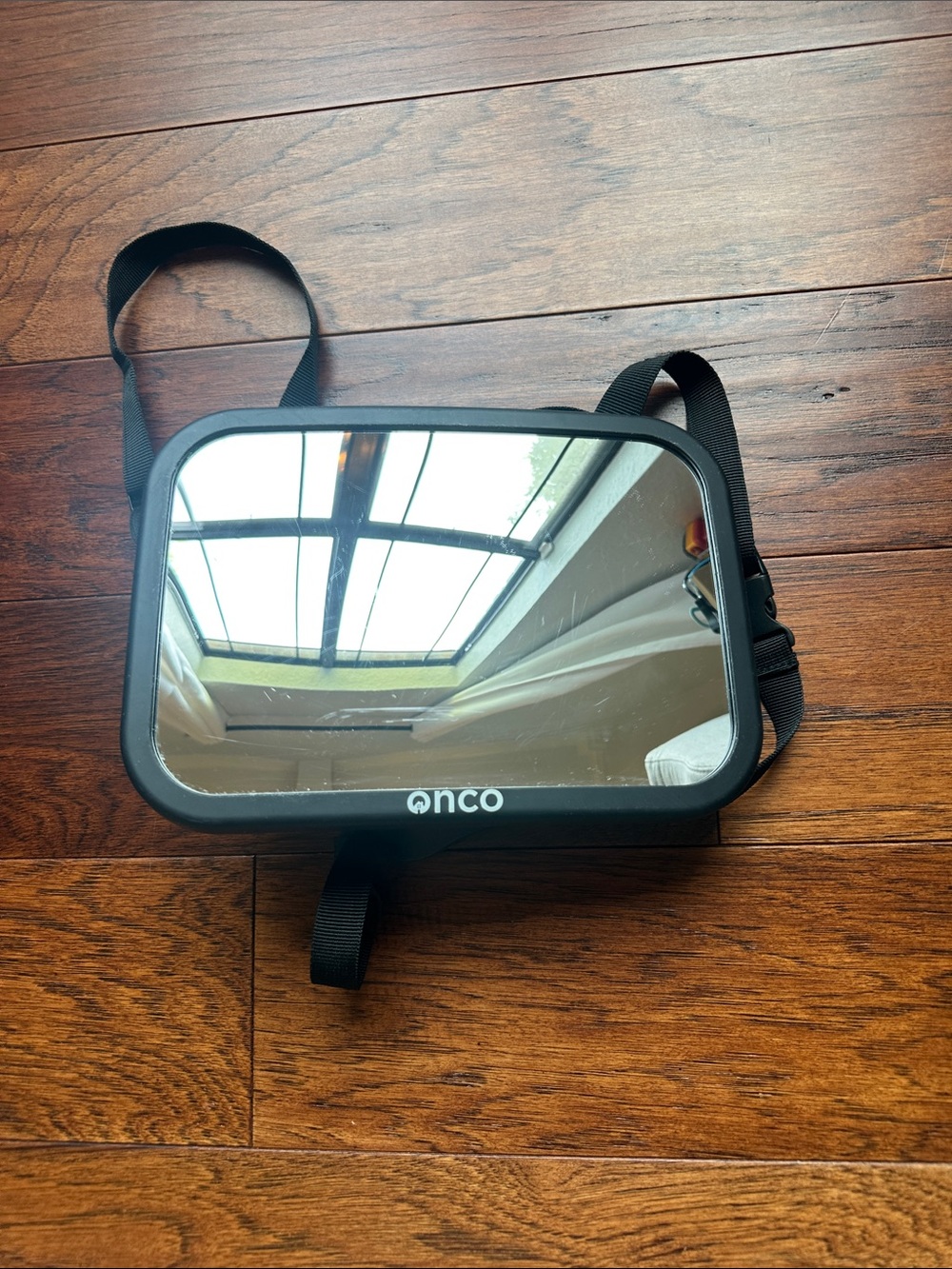 Onco Black Car Back Seat Mirror